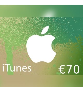iTunes €70 IE Card Key 